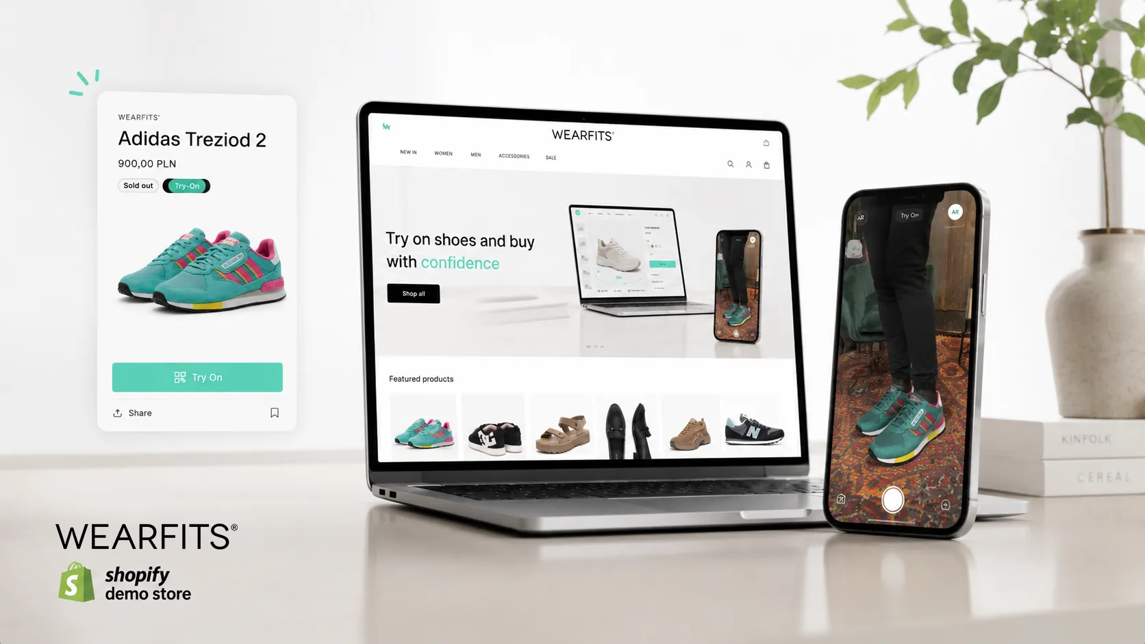 WEARFITS Try-On for Shoes Demo Store